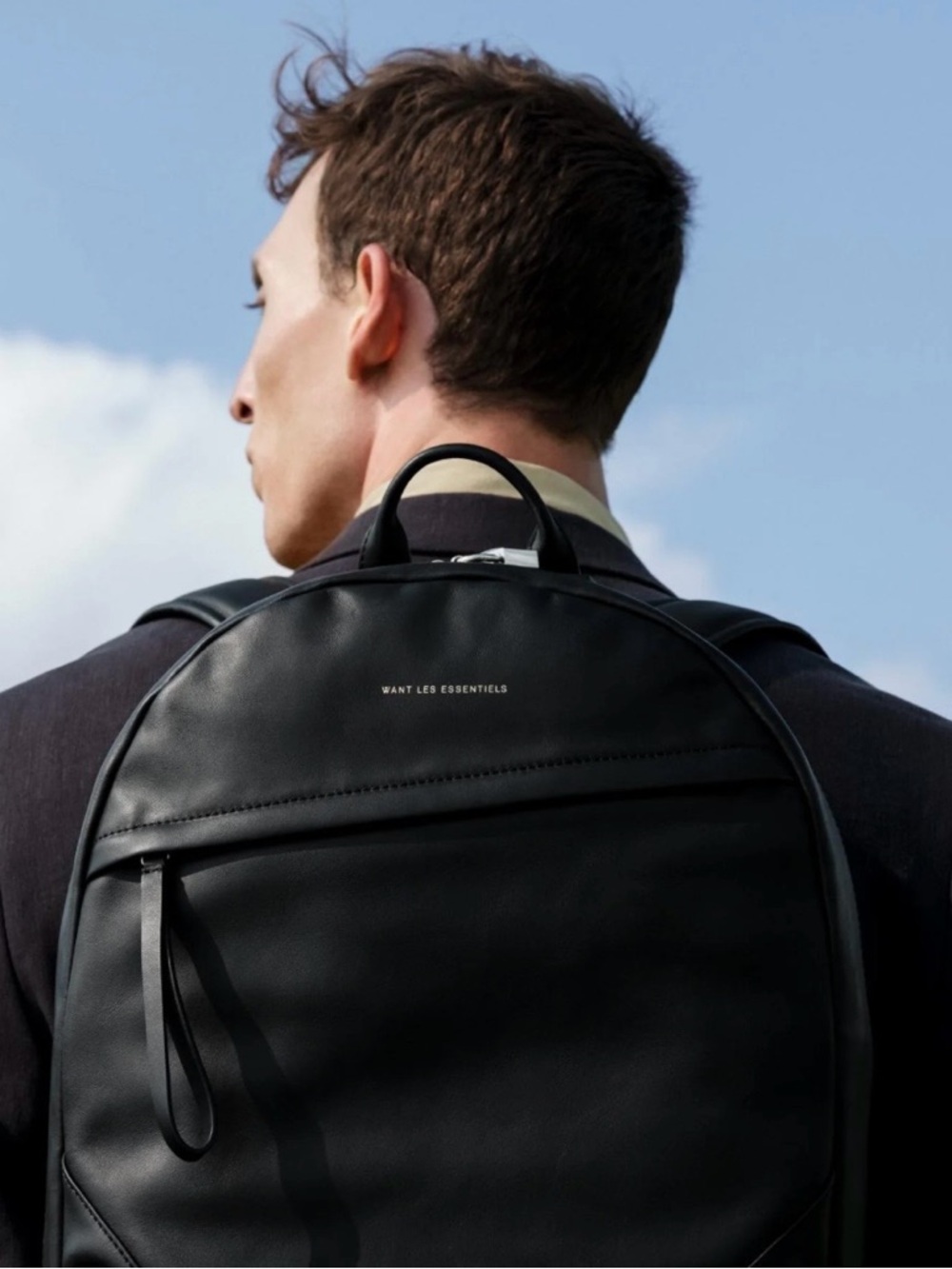 WANT Les Essentiels KASTRUP Smooth Leather  Backpack w/Lock